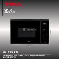 Microwave Grill TEKA ML 825 TFL / TEKA Microwave Grill / Microwave TEKA ML825TFL (Built In)