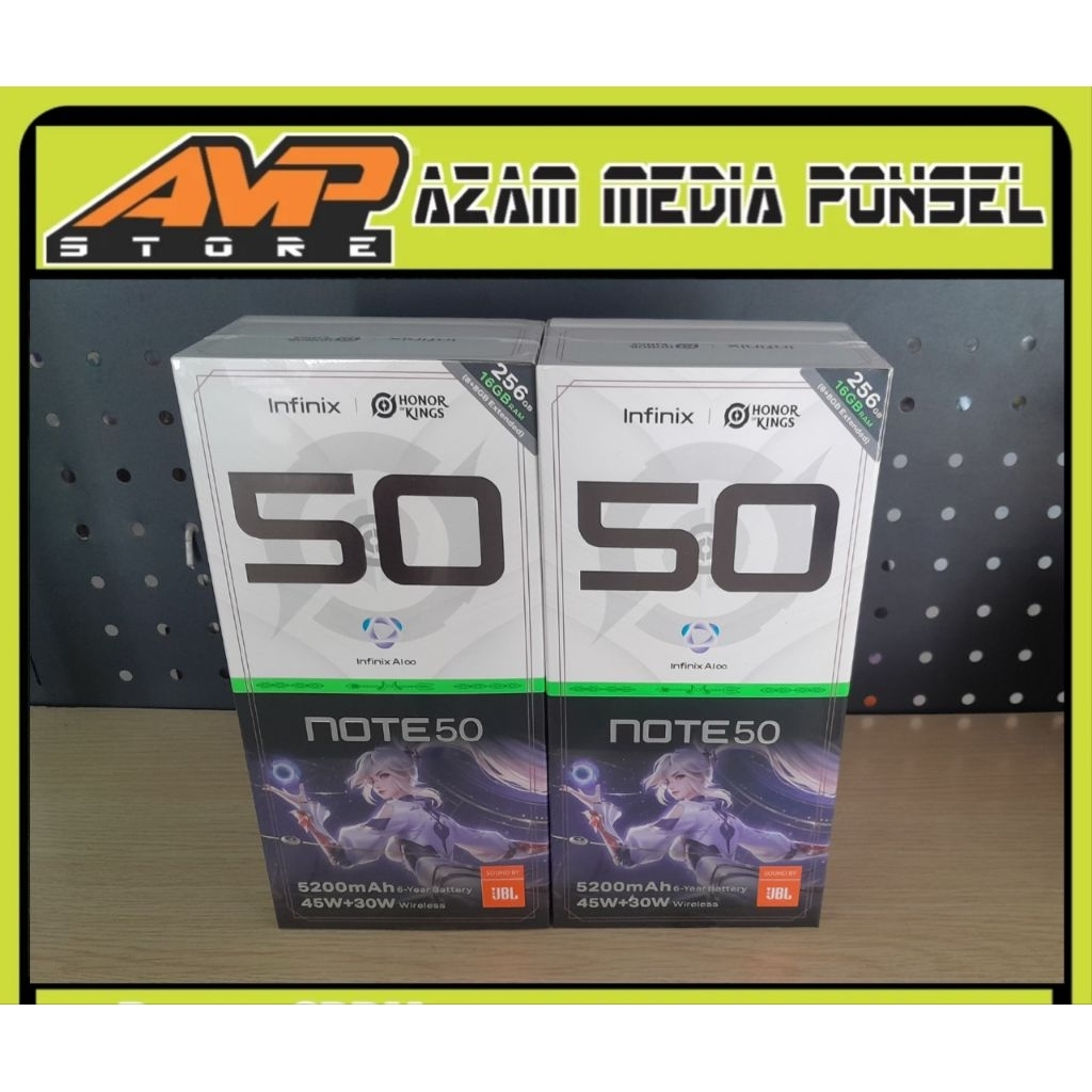 [AzamMediaPonsel] Infinix Note 50 Ram 8/256GB NO Repack NEW