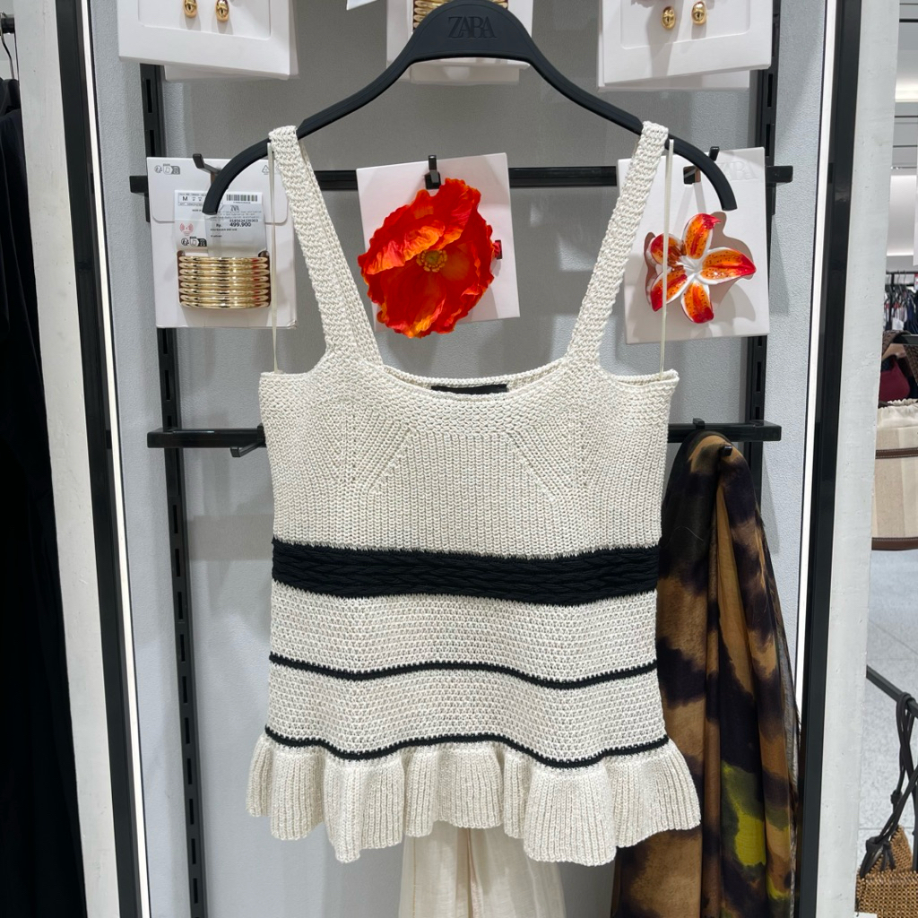 Top Rajut ZARA Women Jastip (jasa titip)