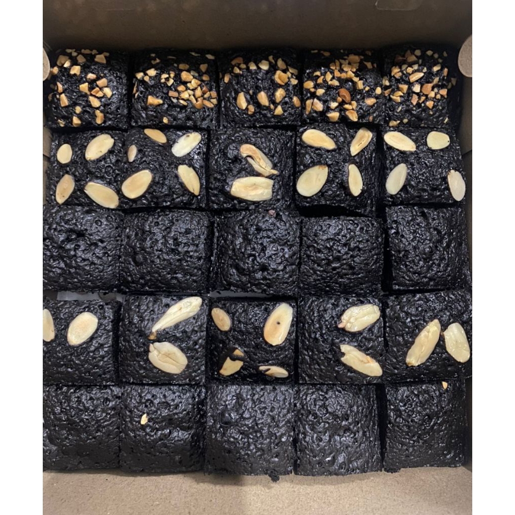 

brownis gembul, fudgy