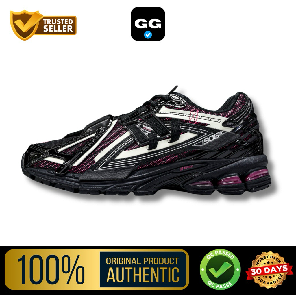 NB1960 BLACK/WHITE/ROSE - For Outdoor Fashionista