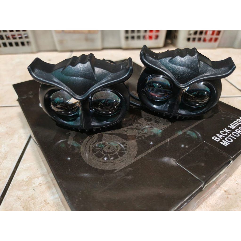 lampu sorot LED motor mobil 2warna lampu kuning dan putih 12w super terang sepasang