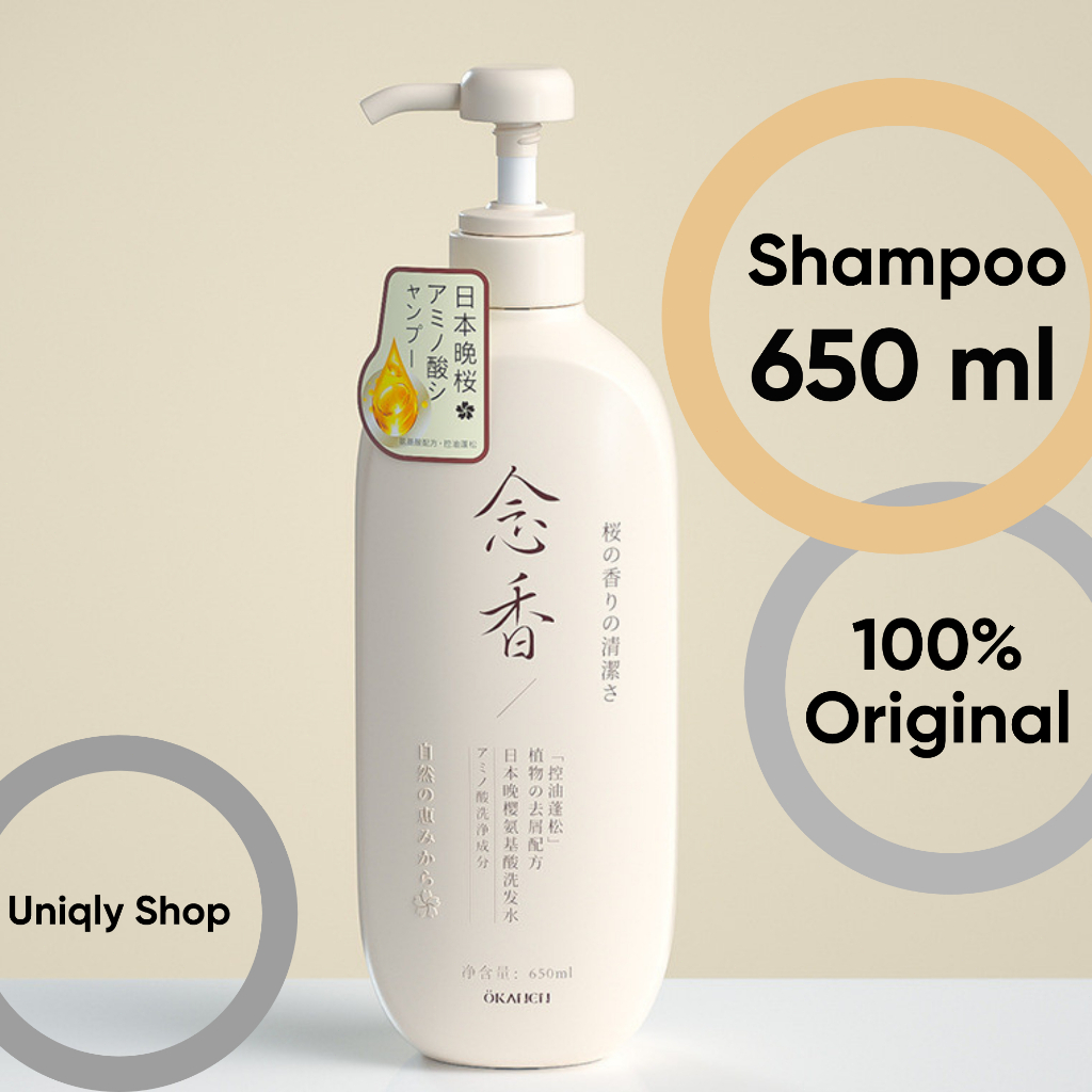 OKANEN SAKURA JAPANESE SHAMPOO DAN CONDITIONER 300ml