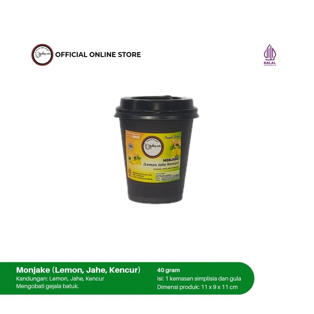 

Monjake (Lemon Jahe Kencur) Papercup Unjukan Solo/ Mengobati gejala batuk
