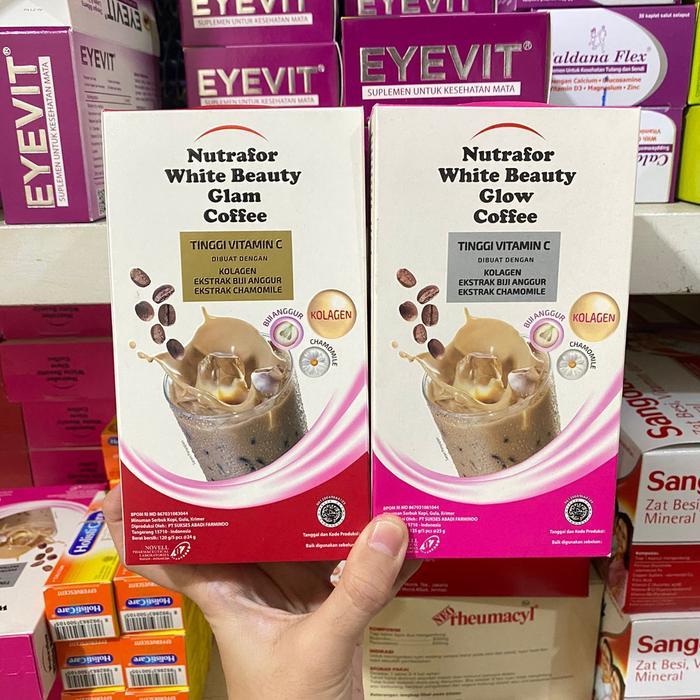 

[oddsolshop] pekanbaru/Nutrafor White Beauty Glam & Glow Coffee 125GR / Bubuk Kopi