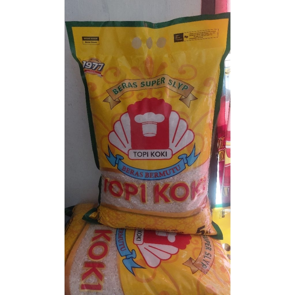 

Topi koki kuning 5kg