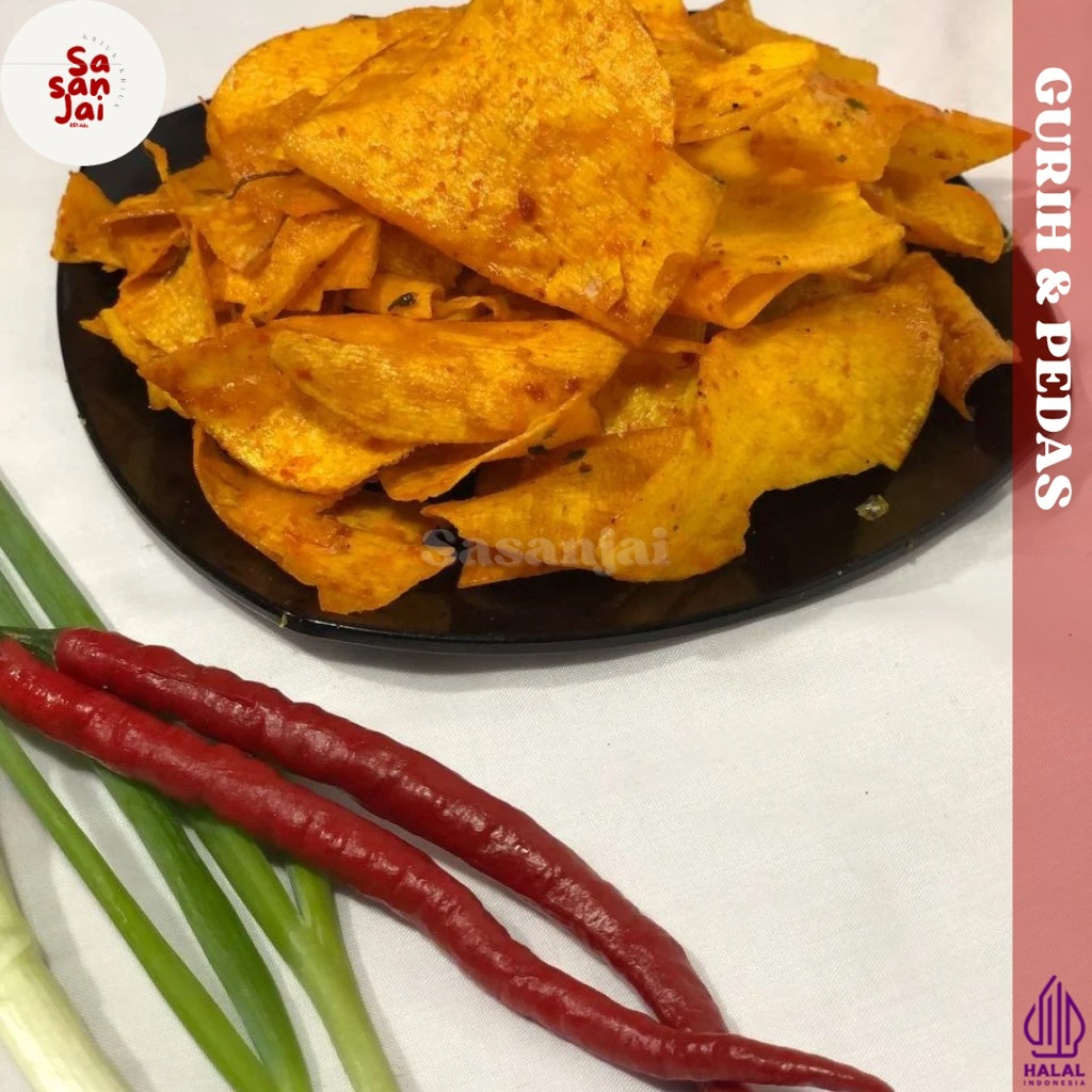 

Keripik Talas Balado 250 / 500 gr Oleh-oleh Khas Sumatera Barat Bukittinggi