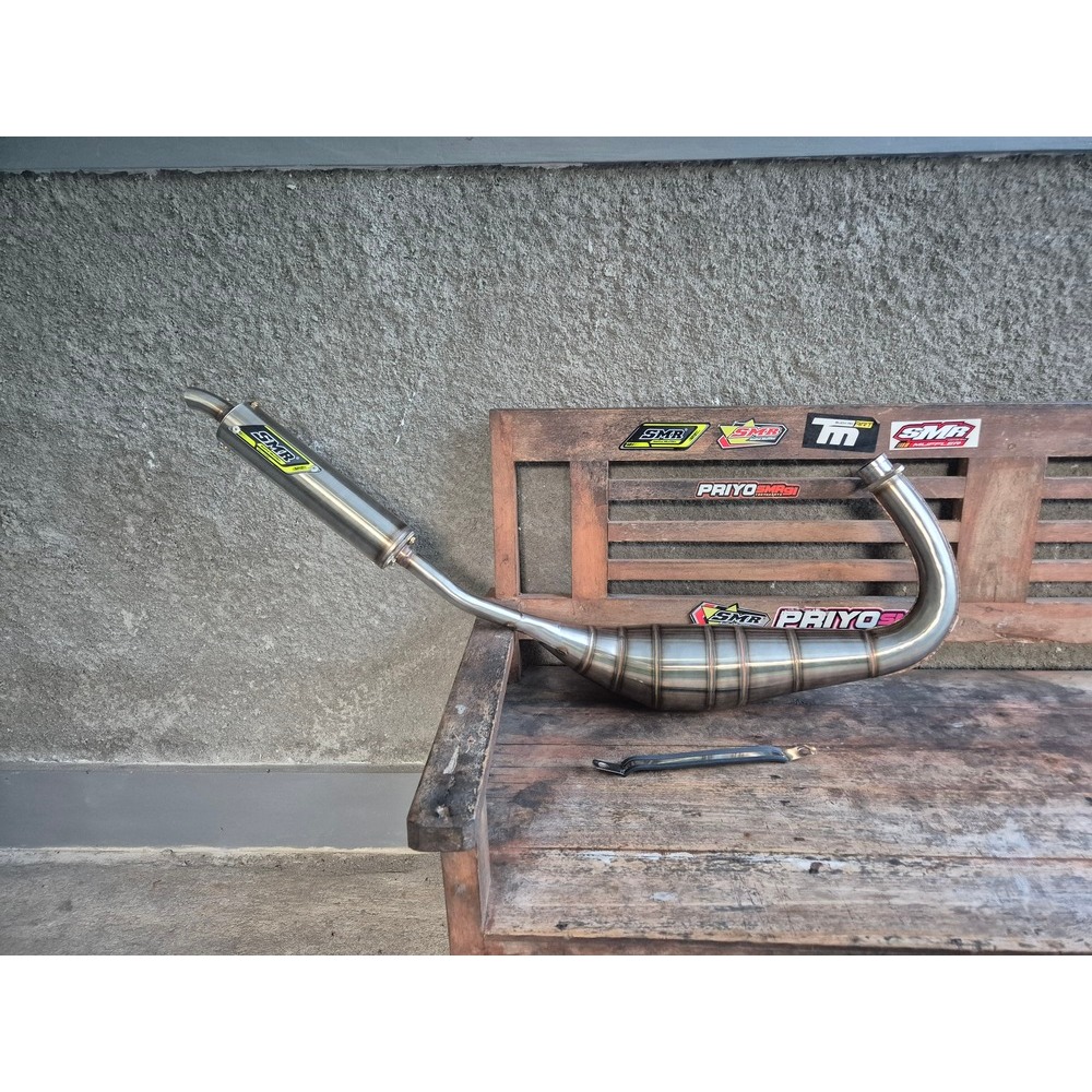 Knalpot SMR Rxking Kolong PDK Scorpio Full Stainless