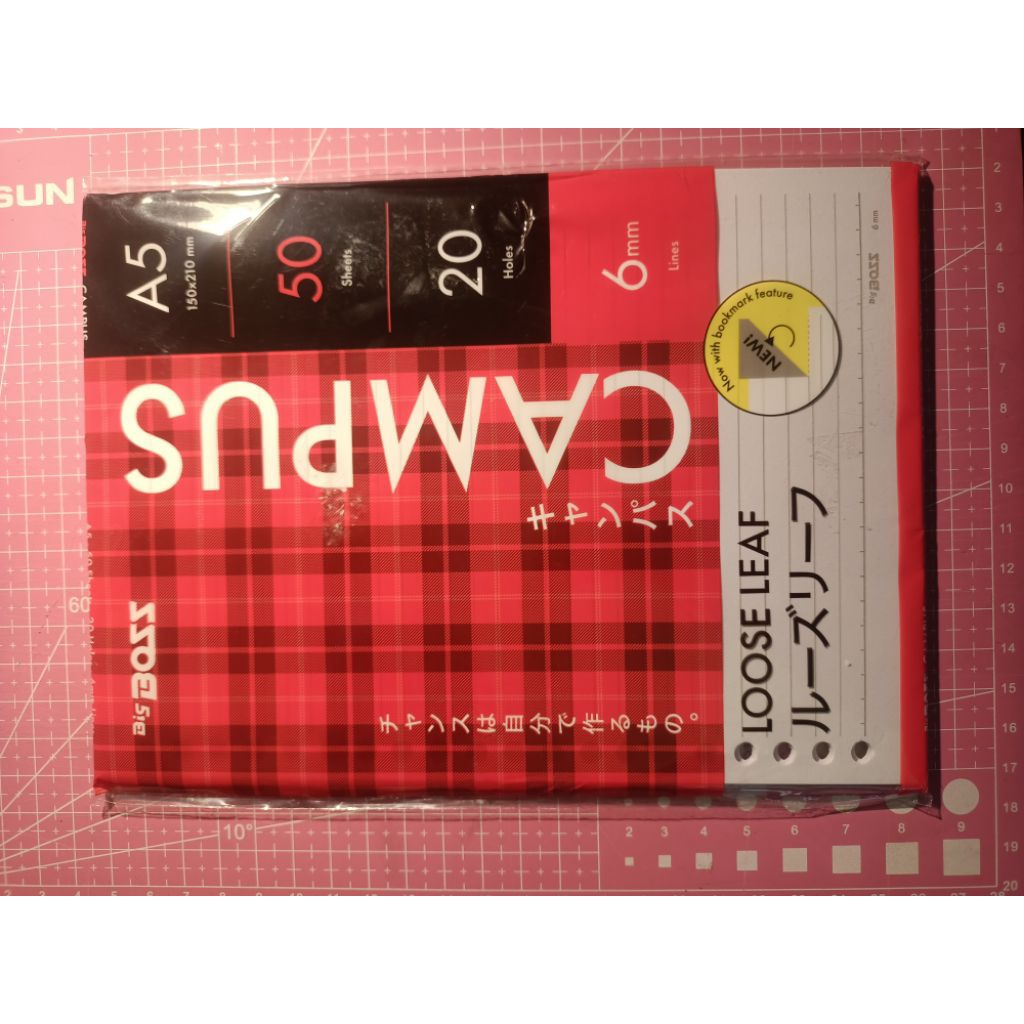 

kertas Binder A5 custum