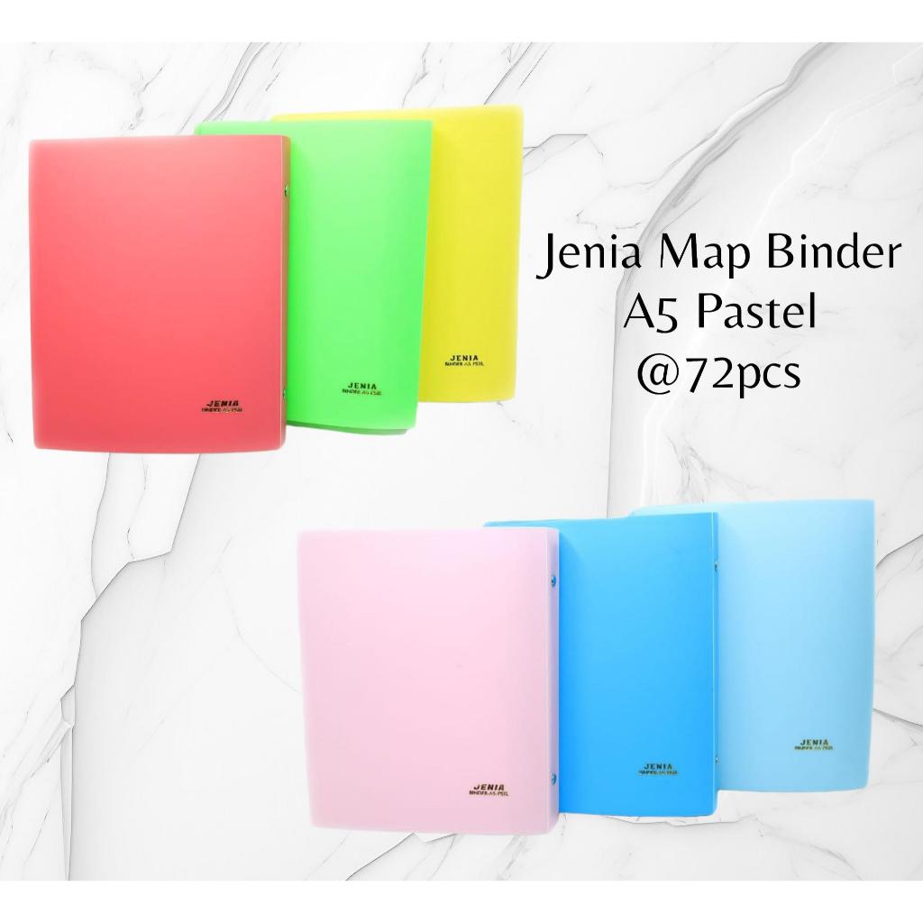

Jenia A5 Binder with Pastel Colors/ Jenia map binder pastel/ map binder