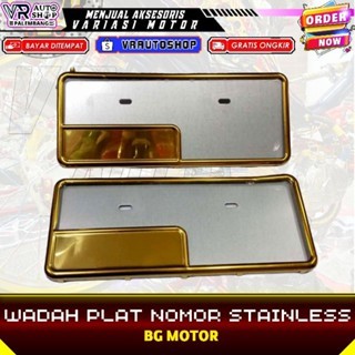 Tutup BG Motor / Tutup Plat BG / Rumah Plat Nomor Motor / Pelindung Plat Motor Cover Plat Nomor
