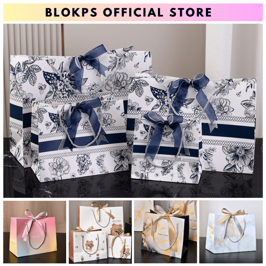 

BLOKPS - Paperbag Motif - Paperbag - Gift Bag - Paperbag Kado - Box Tote Bag - Premium PaperBag -Kantong Kado - Kantong Souvenir - Tas Kado Premium Souvenir - Goodie Bag - Paperbag Pita - PaperBag Tas Hadiah - PaperBag Premium Quality - Tas Souvenir