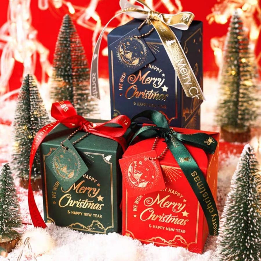 

Mini Box Cake Kotak Kue Cookies Permen Natal Christmas Kardus Parcel Xmas