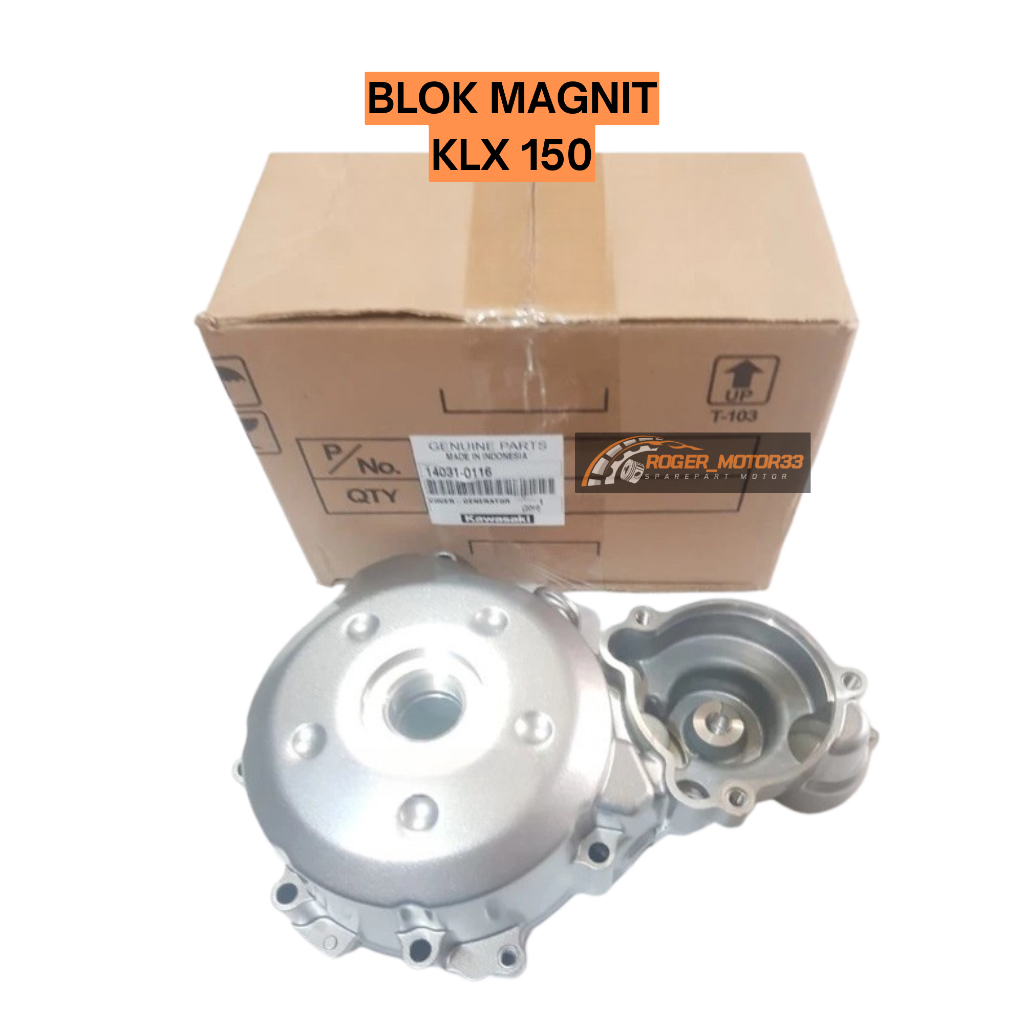 BAK BLOK MAGNIT MAGNET KAWASAKI KLX 150 ASLI ORIGINAL 14031-0116