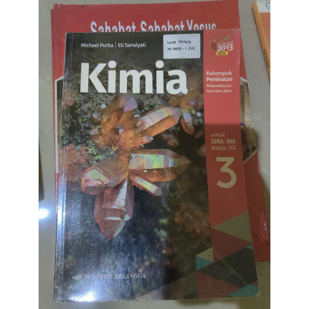 

Buku Pelajaran Kimia Kelas 3 Penerbit Erlangga