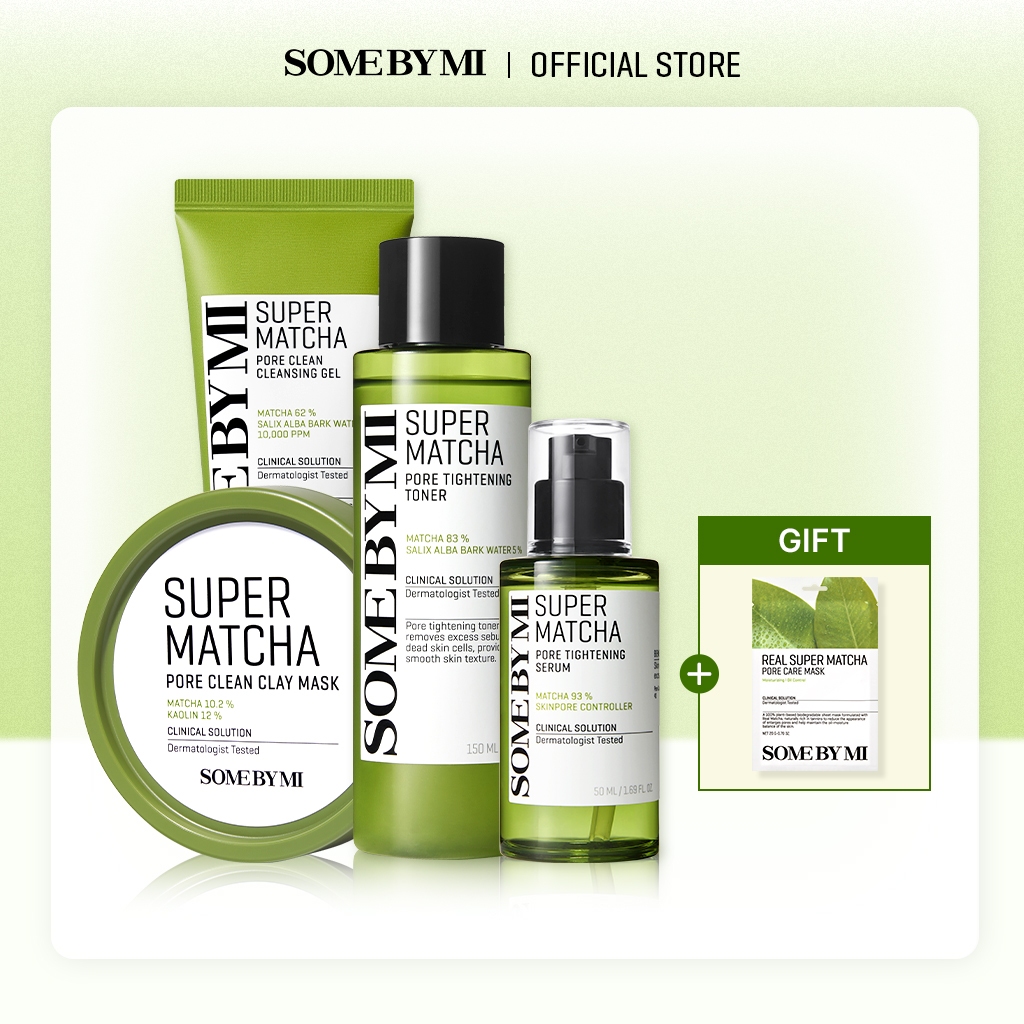 SOME BY MI Super Matcha Pore Care 4 Step Set