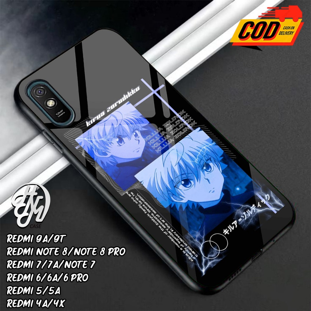 Casing Hp Untuk Xioami Redmi 9A /9T/Note 8/8 Pro/7/7A/Note 7/6/6A/6 Pro/5/5A/4A/4X - Fashion Anime K
