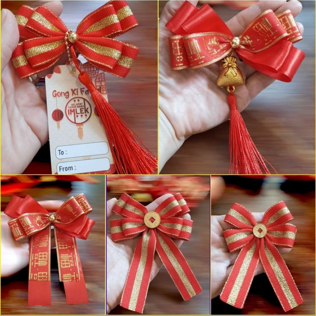 

Pita Hampers Pita Kado Pita Dekorasi Imlek HCNY (Min Order 6 pcs)