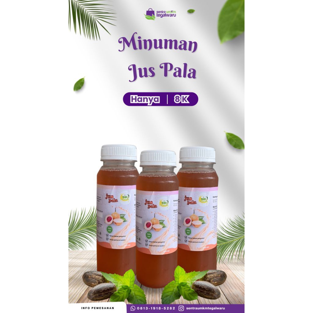 

Minuman jus pala
