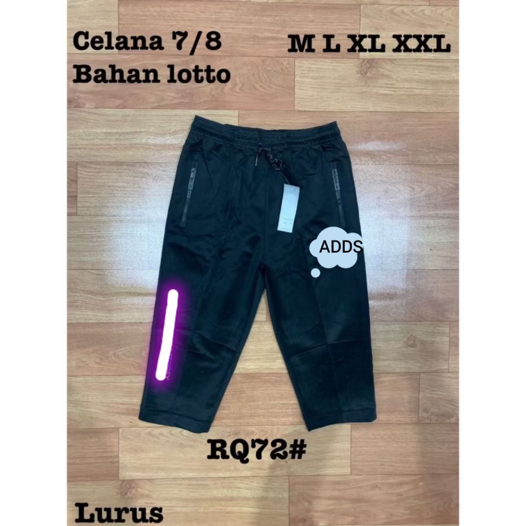 CELANA PENDEK OLAHRAGA LOTTO LURUS 7/8 GRADE ORI #RQ72