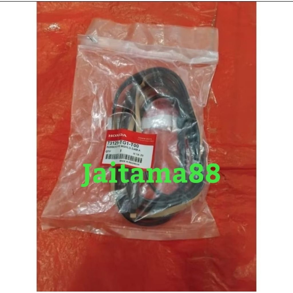KARET KACA DEPAN HONDA BRIO GEN 1 ORIGINAL