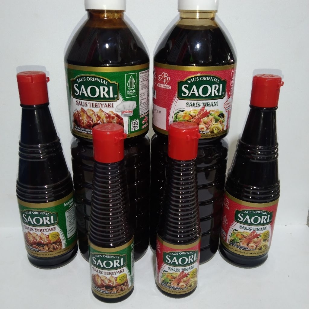 

Saori Saos Tiram / Saori Teriyaki, ukuran 1L 270ml 133ml