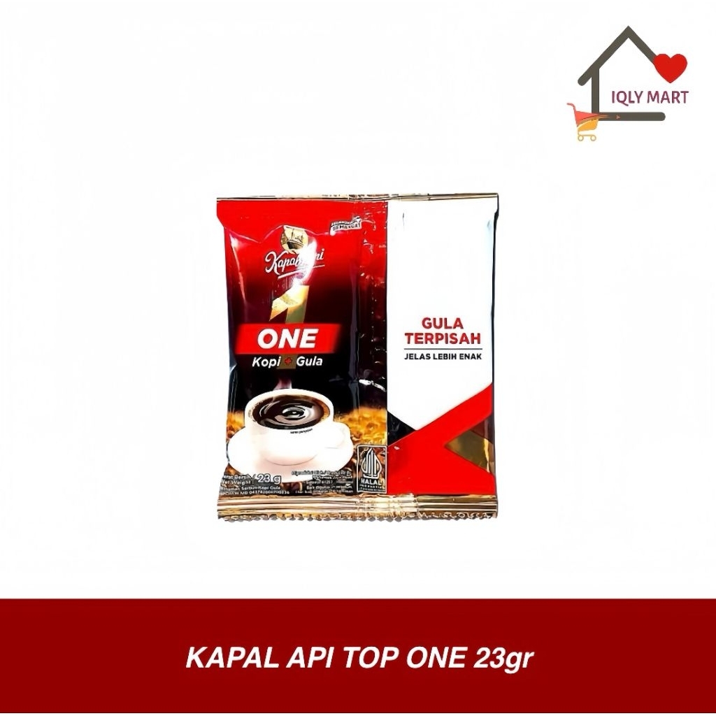 

Kapal Api Top One 1 Gula Terpisah 23gr 12 Sachet