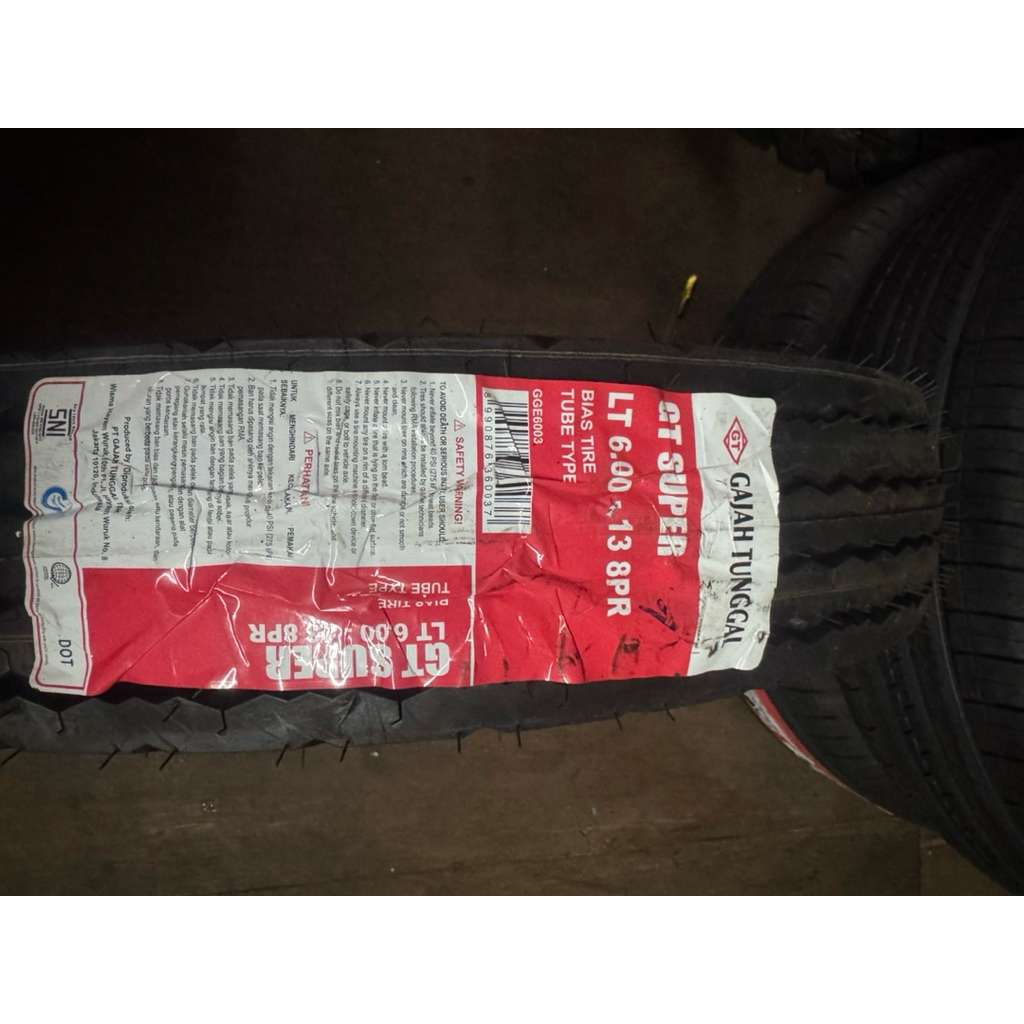 Ban Standart Gajah Tunggal 600 R 13 (2024)