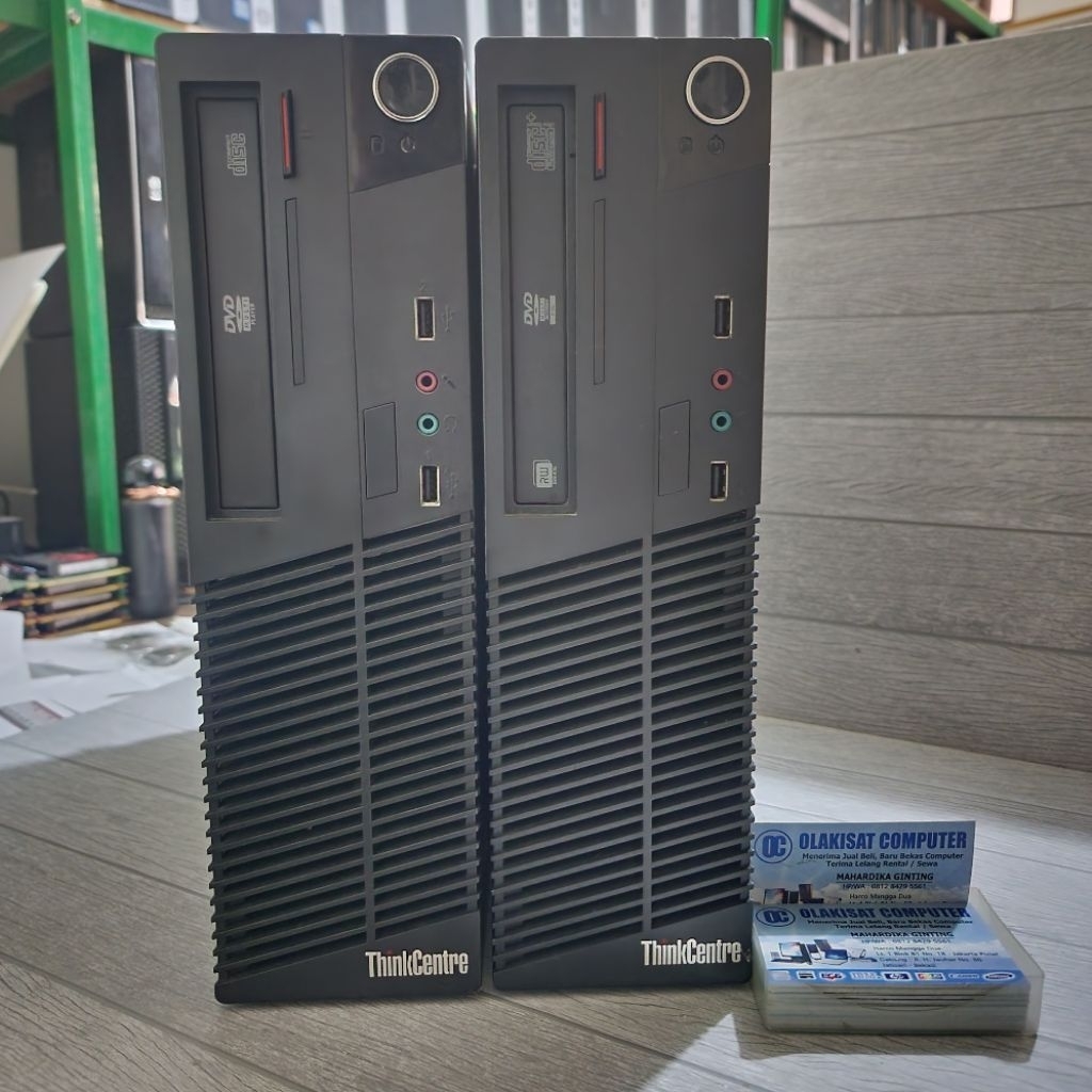 PC LENOVO DESKTOP CORE I3 GENERASI 4 RAM 4GB HDD 500GB MULUS BERGARANSI