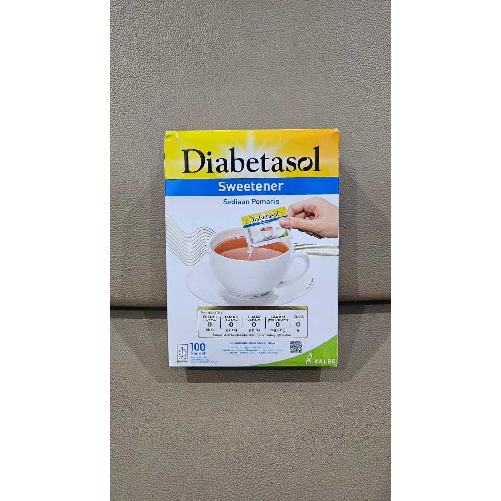 

Diabetasol Sweetener Zero Calories isi 100 sachet