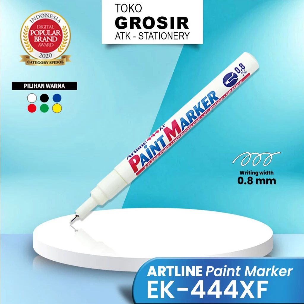 

GROSIR Spidol Paint Marker Artline 0.8 mm EK-444XF 2