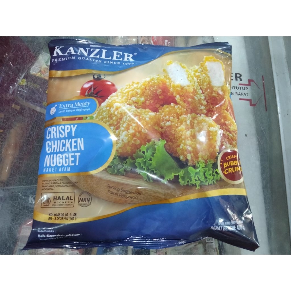 

kanzler naget chicken crispy 450gram