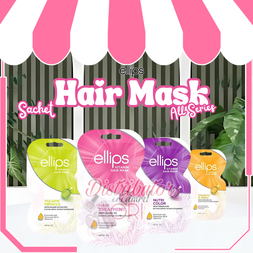 Ellips Hair Masker Rambut Sachet 20gr All Variants Pro Keratin Vitamin
