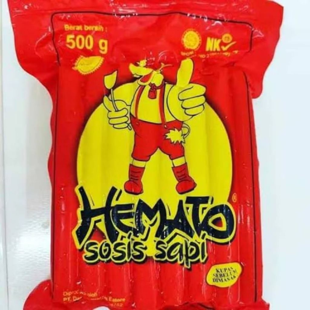 

sosis sapi 500g hemato , sosis serbaguna