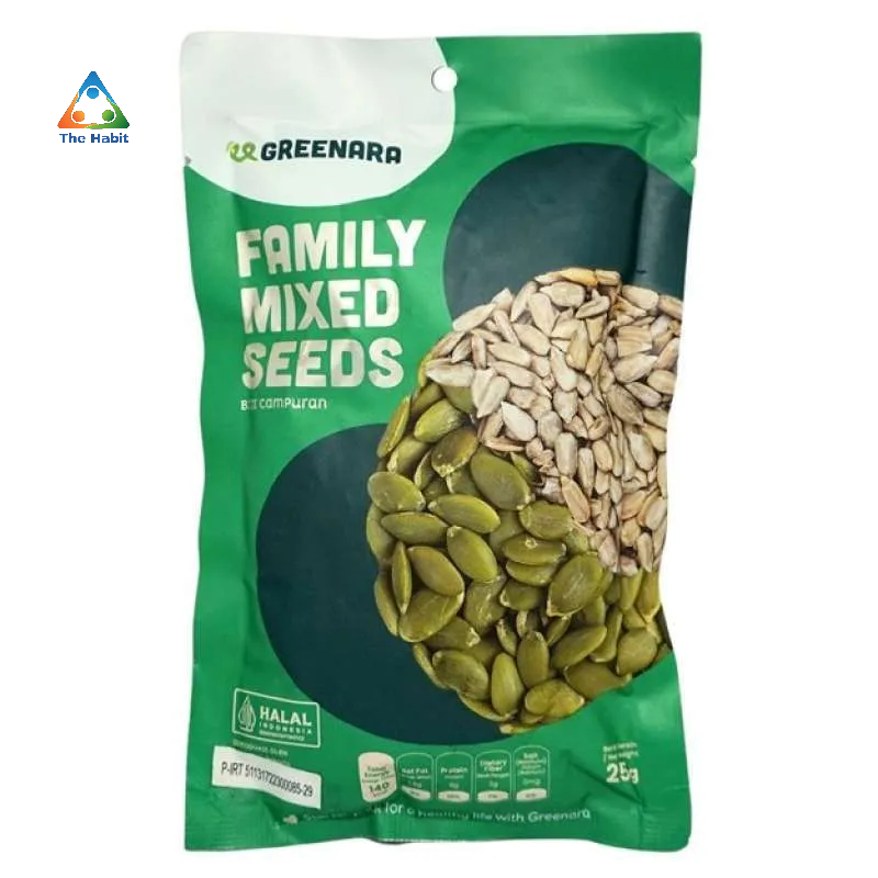 

(The Habit) Greenara One Serving Savory Roasted Walnut / Cashew 30gr / Power Trail 25gr / Macadamia 30gr