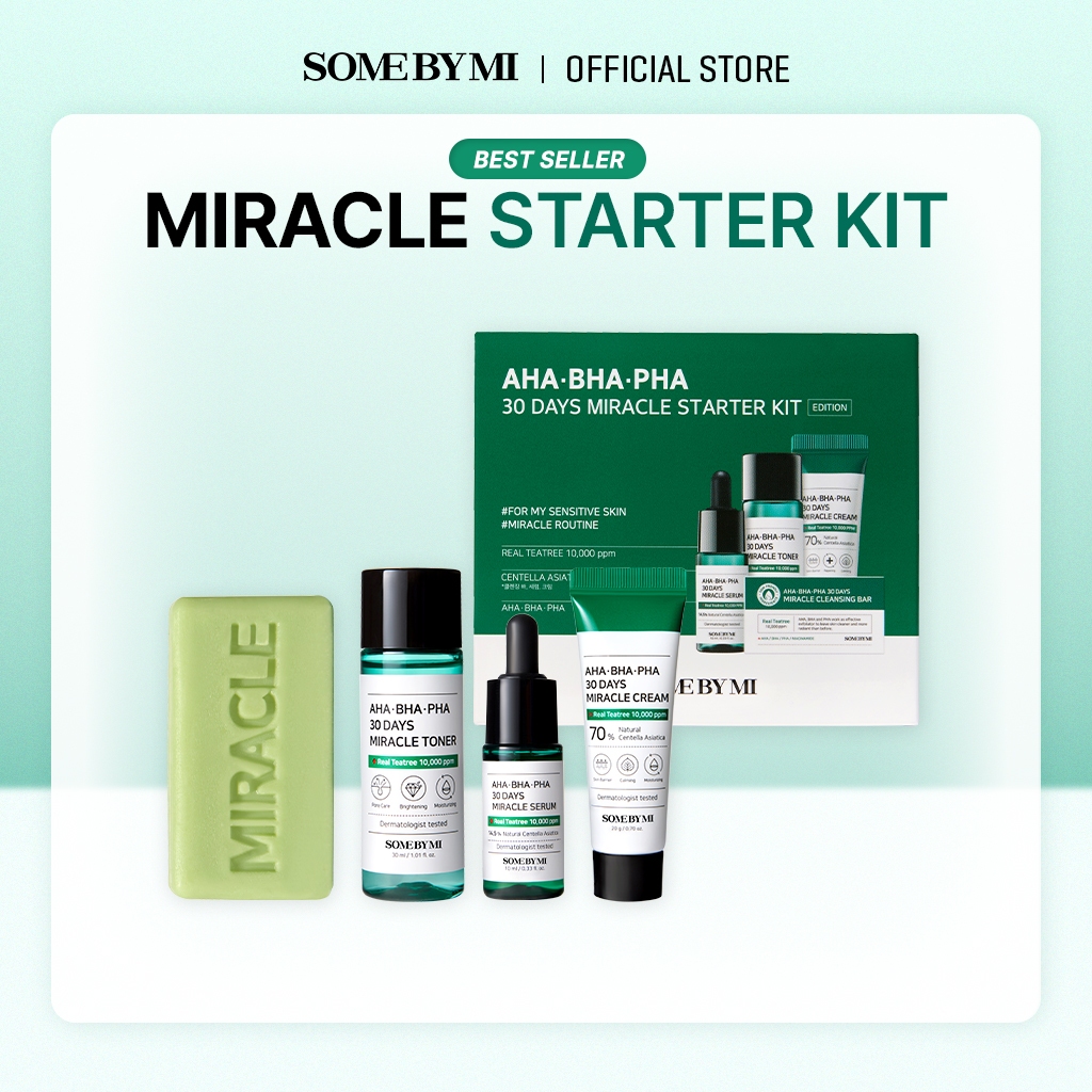 [Clearance / ED 06/26] SOME BY MI Aha Bha Pha 30days Miracle Starter Kit