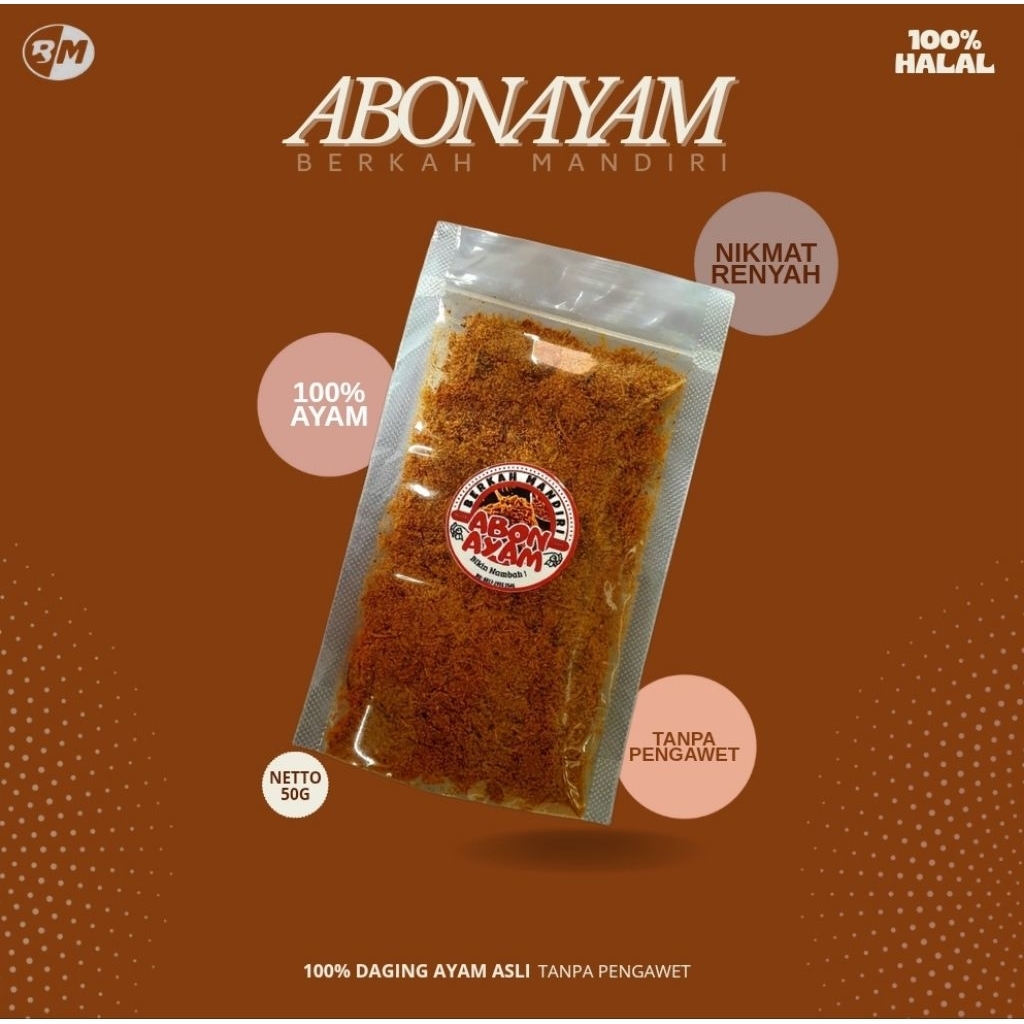 

abon ayam Origina 50g halal
