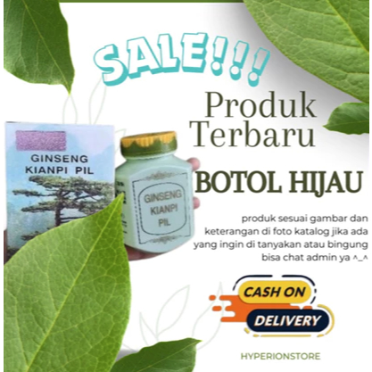 

ORIGINAL!! Kapsuma kianpi ginseng isi 60 perbaiki nafsu makan dan salura