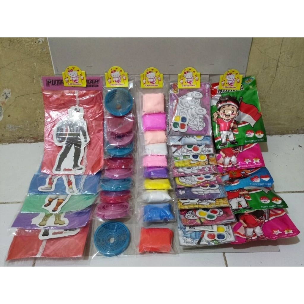 MAINAN ANAK-ANAK RENCENGAN SERBA 2000 ISI 40 PCS