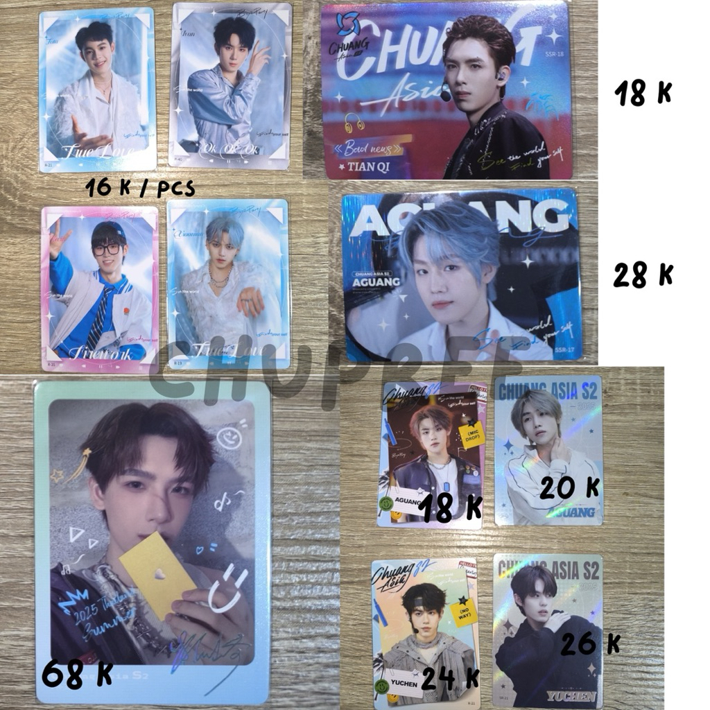 Photocard Chuang Asia 2025 Official | Ready Stock (ADMIN 5)