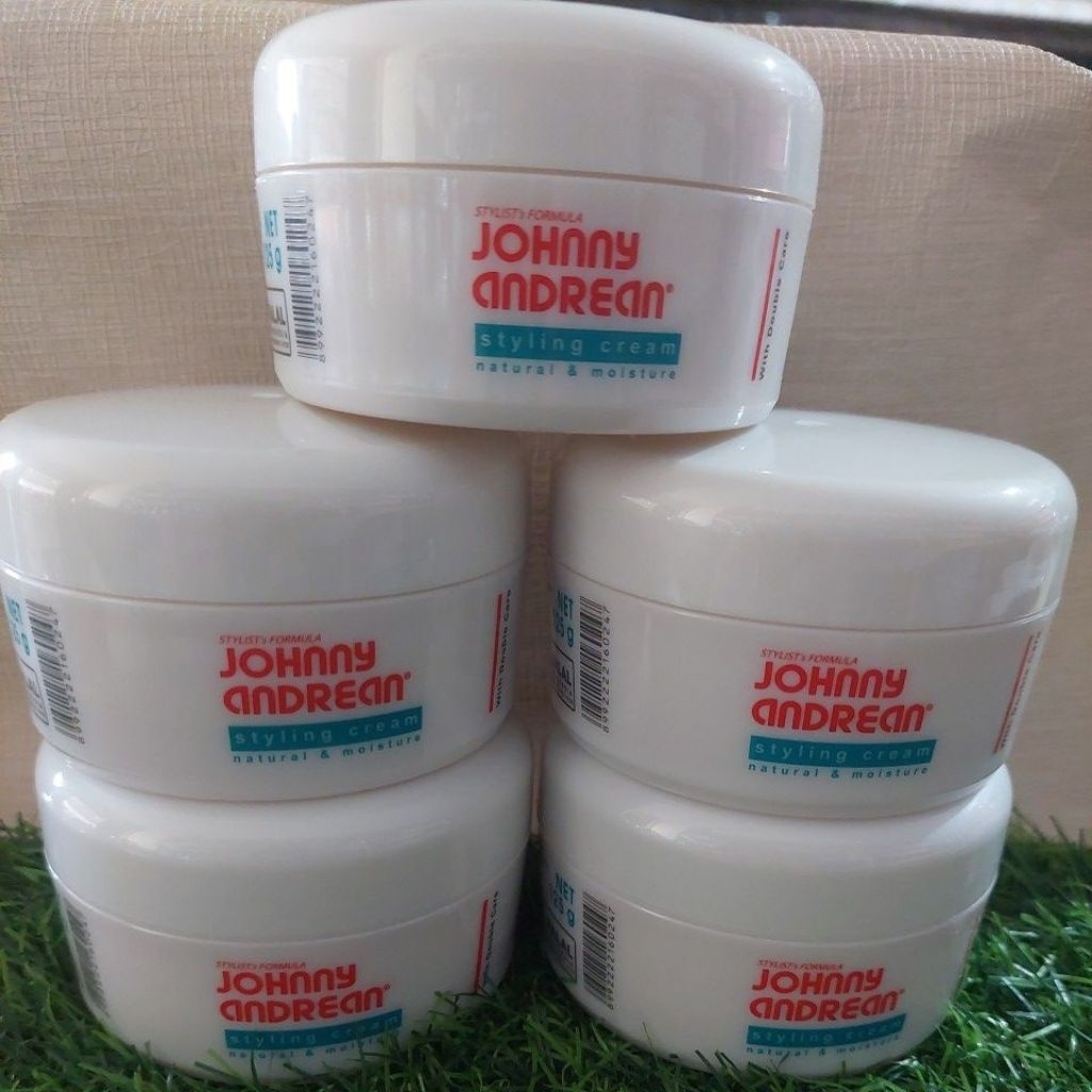 [ 5 PCS ] JOHNNY ANDREAN Net 125 g/ 5 Pcs Minyak Rambut Johnny Cream