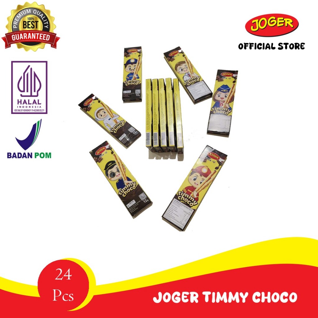 

Joger Wafer Timmy Choco isi 24 Pcs
