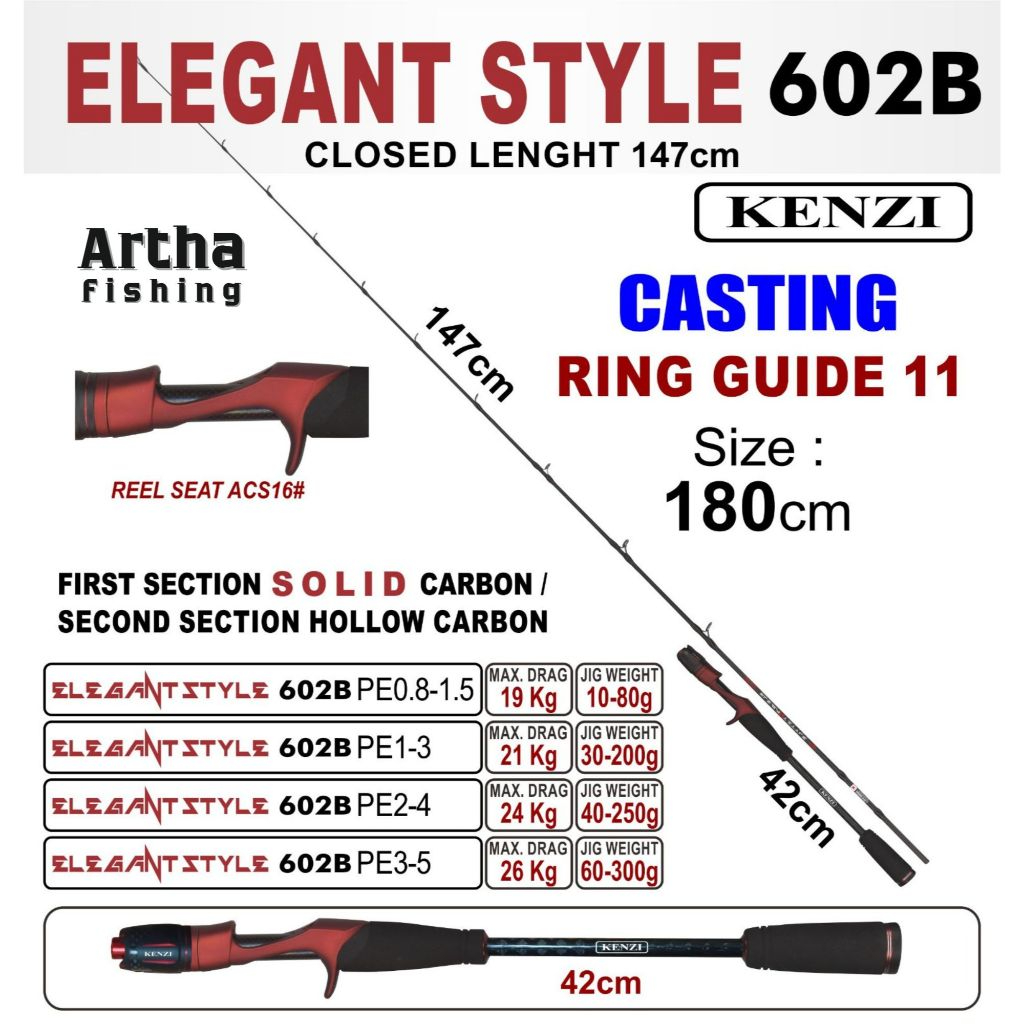JORAN KENZI ELEGANT STYLE 602 (CASTING) 180 CM