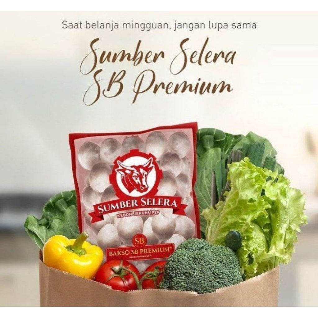 

Bakso Sumber Selera Meatballs Premium Serbaguna Polos Urat Isi Keju