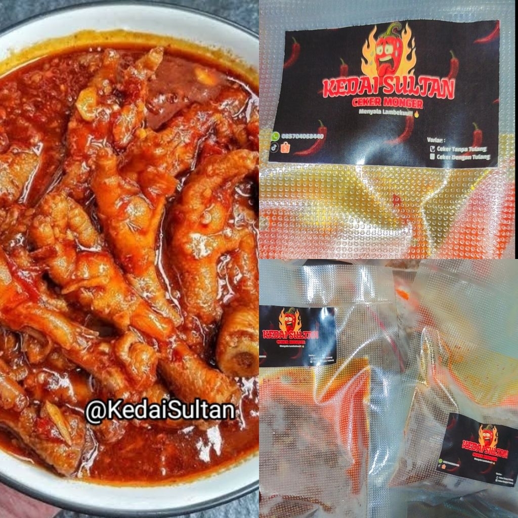 

Ceker Monger Pedas - Cetatul dan Ceker Tulang - 100% Halal