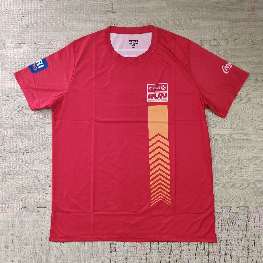 Baju Kaos Jersey Tas Belanja Goodie Bag Lari Run Running Trijee Circle K 2025 6th Series of CK