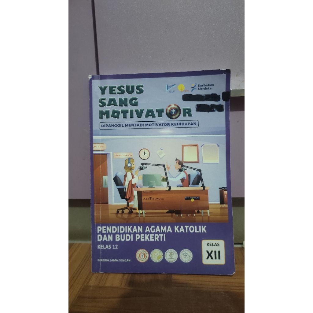 buku bekas agama yesus sang motivator kurikulum merdeka kelas 12