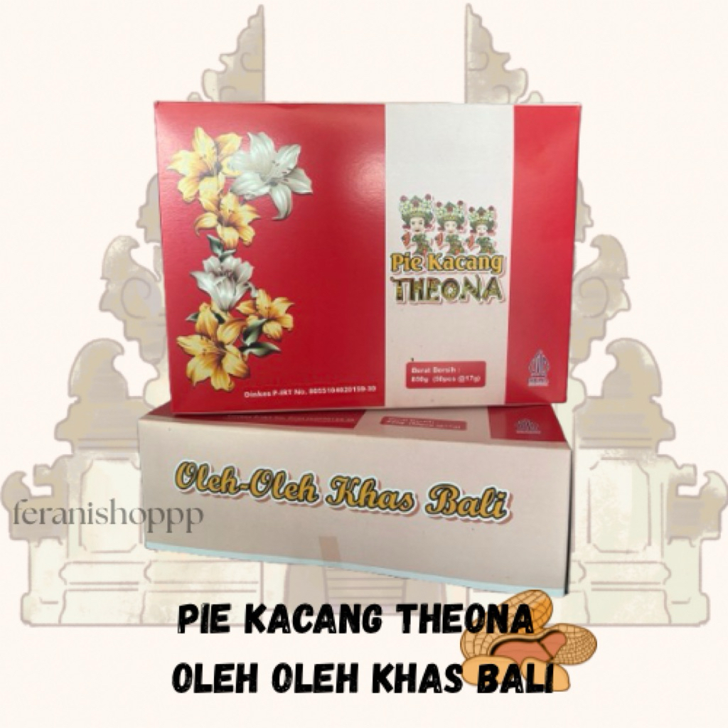 

PIE KACANG THEONA || FREE PACKING KARDUS DAN BUBLE WARP || OLEH OLEH KHAS BALI
