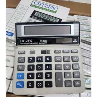 

KALKULATOR DAGANG/Calculator Electronic 12 Digit CT-868L/ kalkulator dagang Check & Correct