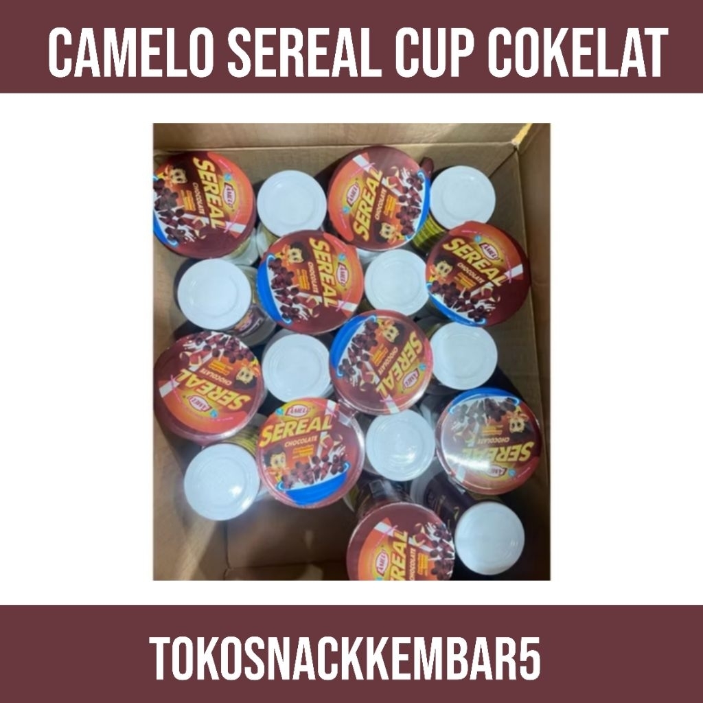 

Camelo Sereal Cup Cokelat Per biji